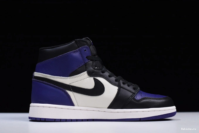 Reps BK 1 court purple 555088-501 air jordan 1106